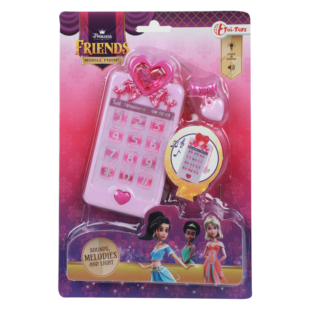 Toi-toys Freunde Mobile Spielzeug Telefon Pink