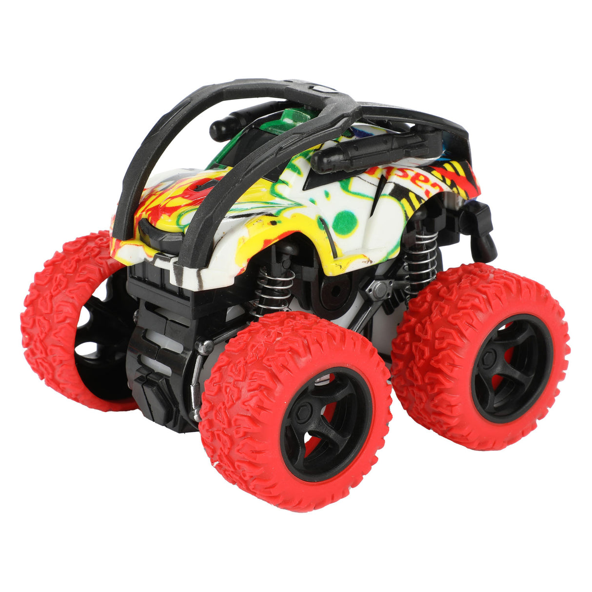 Toi-Toys Trucks Friction Monster Truck Flip Over