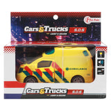 Toi-Toys Trucks Frictie Ambulance (NL) met Licht en Geluid