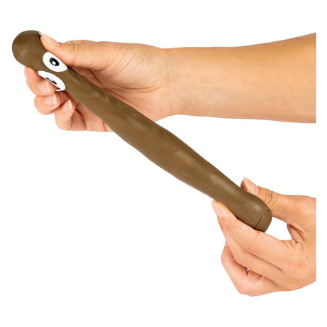 Bréagán greannmhar poo frith-stressdrol super stretchy, 16cm