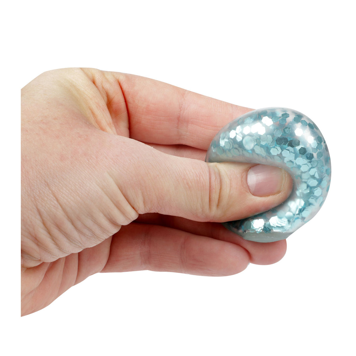 Toi-Toys window crawler squeeze balls Glitter, 3st.