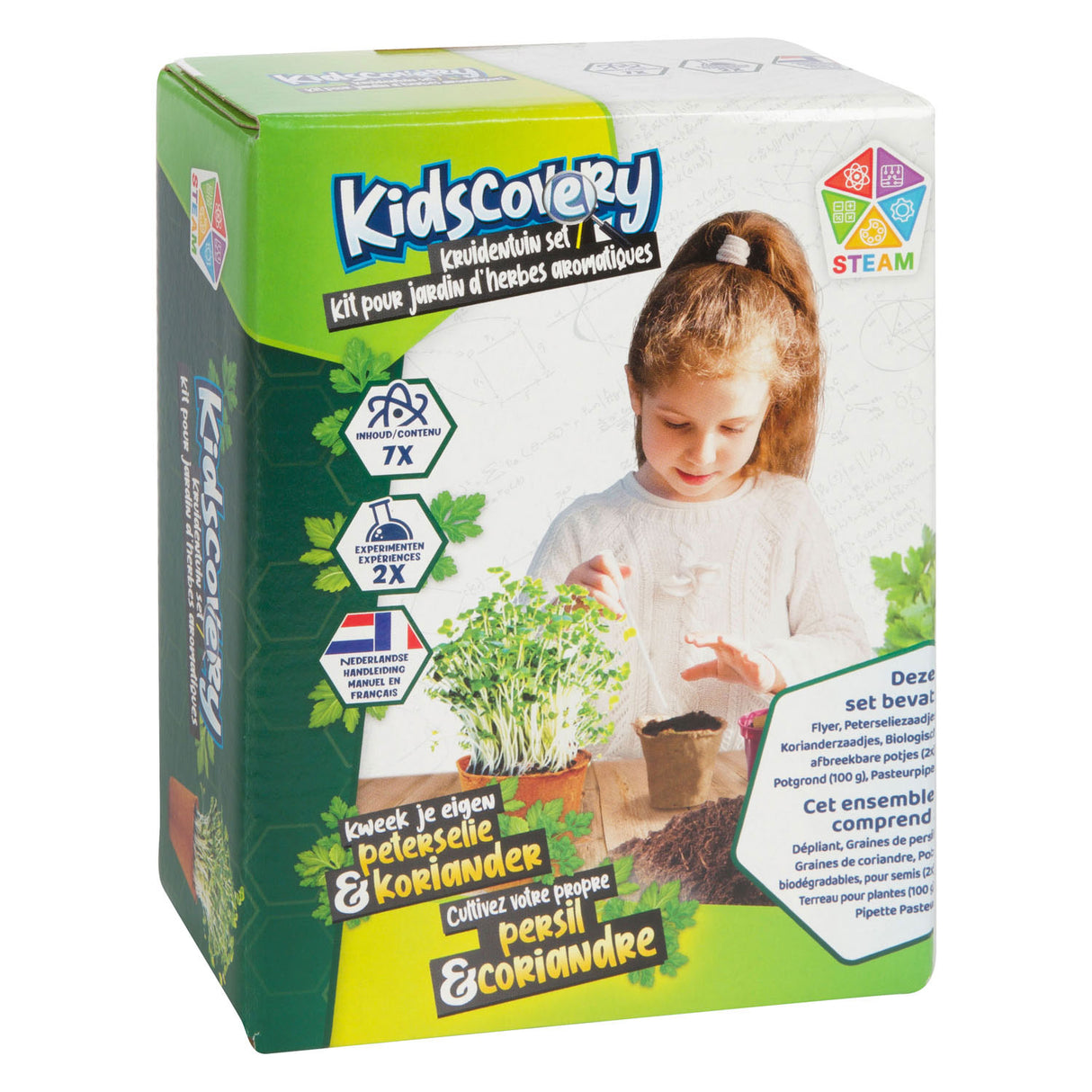 Kidscovery Kidscovery Experiment Herb Garden Set S