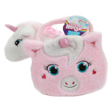 Dream Horse Pluchen unicorn in bag