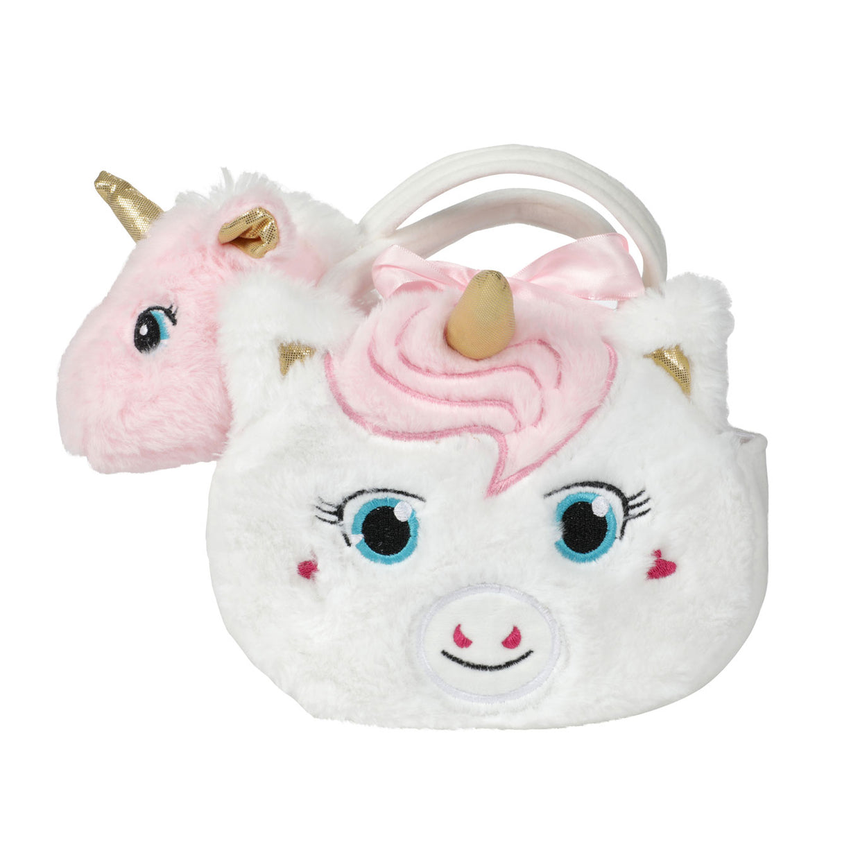 Dream Horse Pluchen Unicorno in borsa