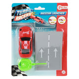 Turbo Racers strelja rally avto z rampom