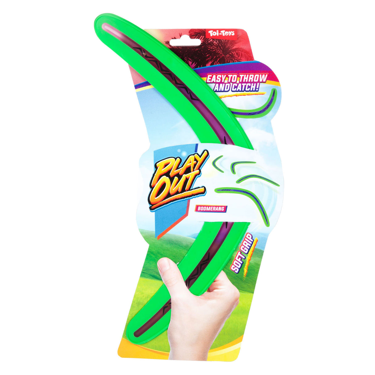 TOI-TOYS Boomerang Soft Grip