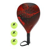 Adrenix Adrenix Padel satte racket med 3 bolde, 4dlg.