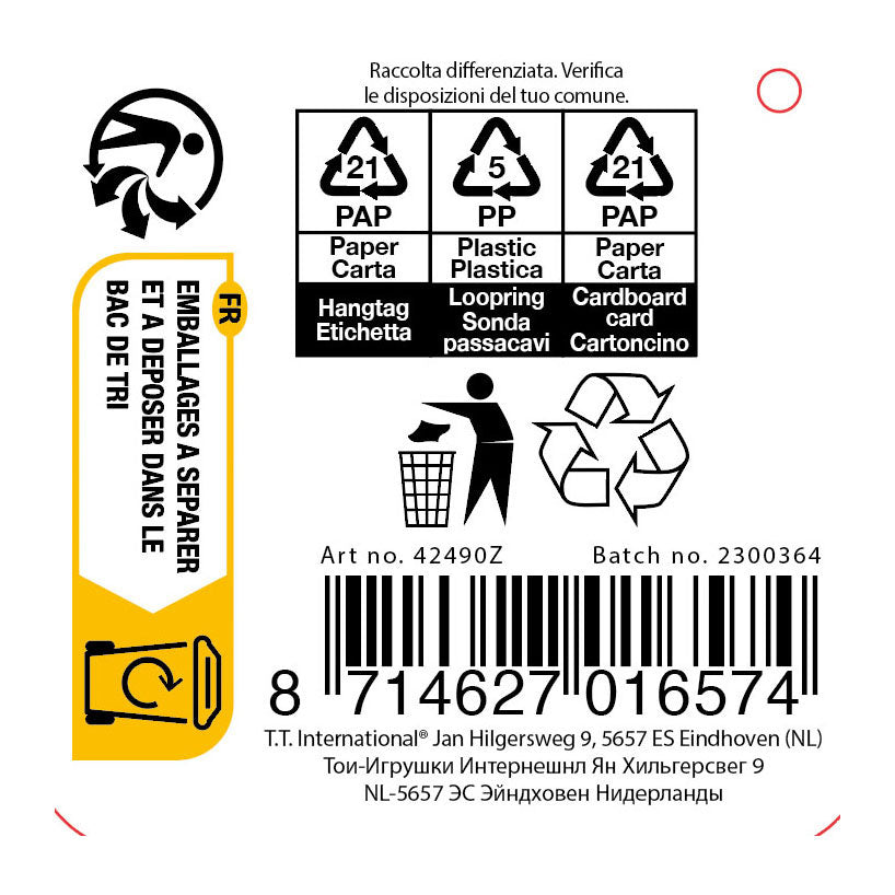 Toi-tysys Adrenix Badmintonset am Reesbau, 4DLG.