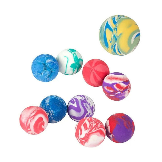Toi-toys fun bouncing balls marble, 10 pcs.