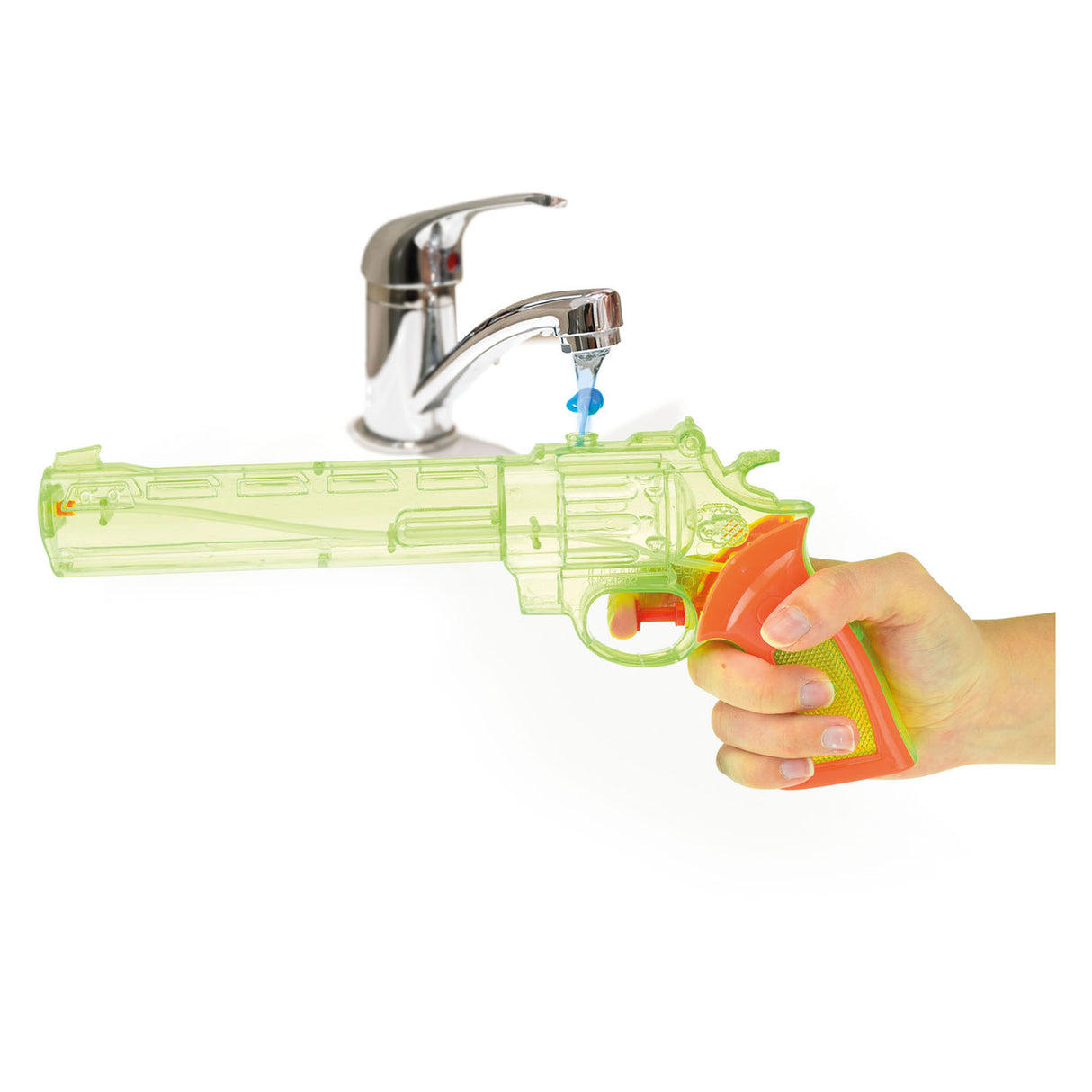 Pistola de agua de vaquero salpicado