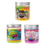 TOI-TOYS Glow n Fun Glow dans le mastic noir xl dans le pot