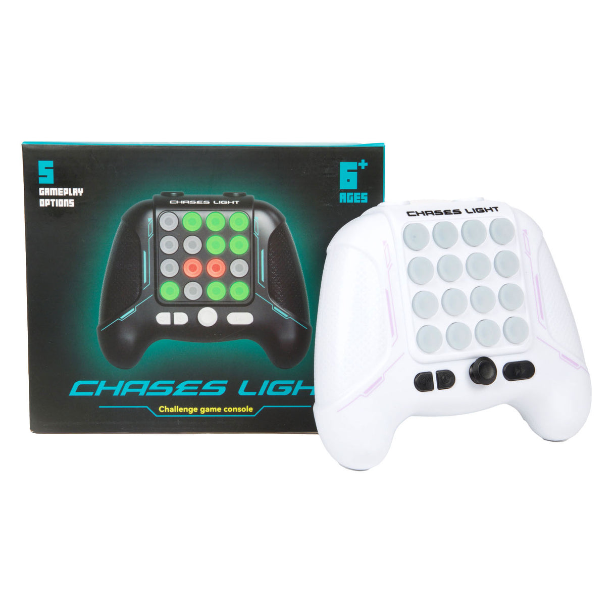 TOI-TOYS Chases Controlador de juego de juego electrónico ligero 5in1