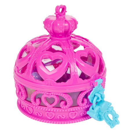 Bréagán bréagáin bréagáin banphrionsa cairde choróin bosca jewelry le jewelry