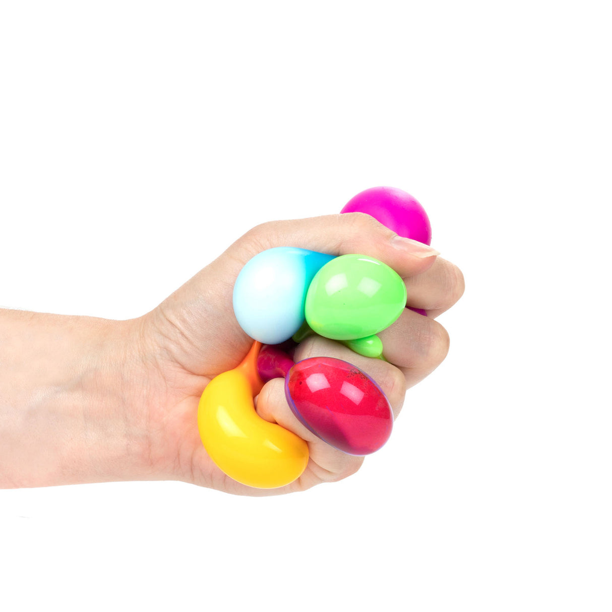 Toi-toys divertimento mini Scheeze Balls Stickezz in Tube, 5st.