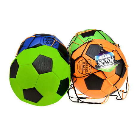 Toi-Toys Sports Softex Voetbal in Netje