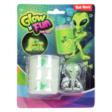 Toi-Toys Glow N Fun Olievat With Glow in Dark Mucus Alien