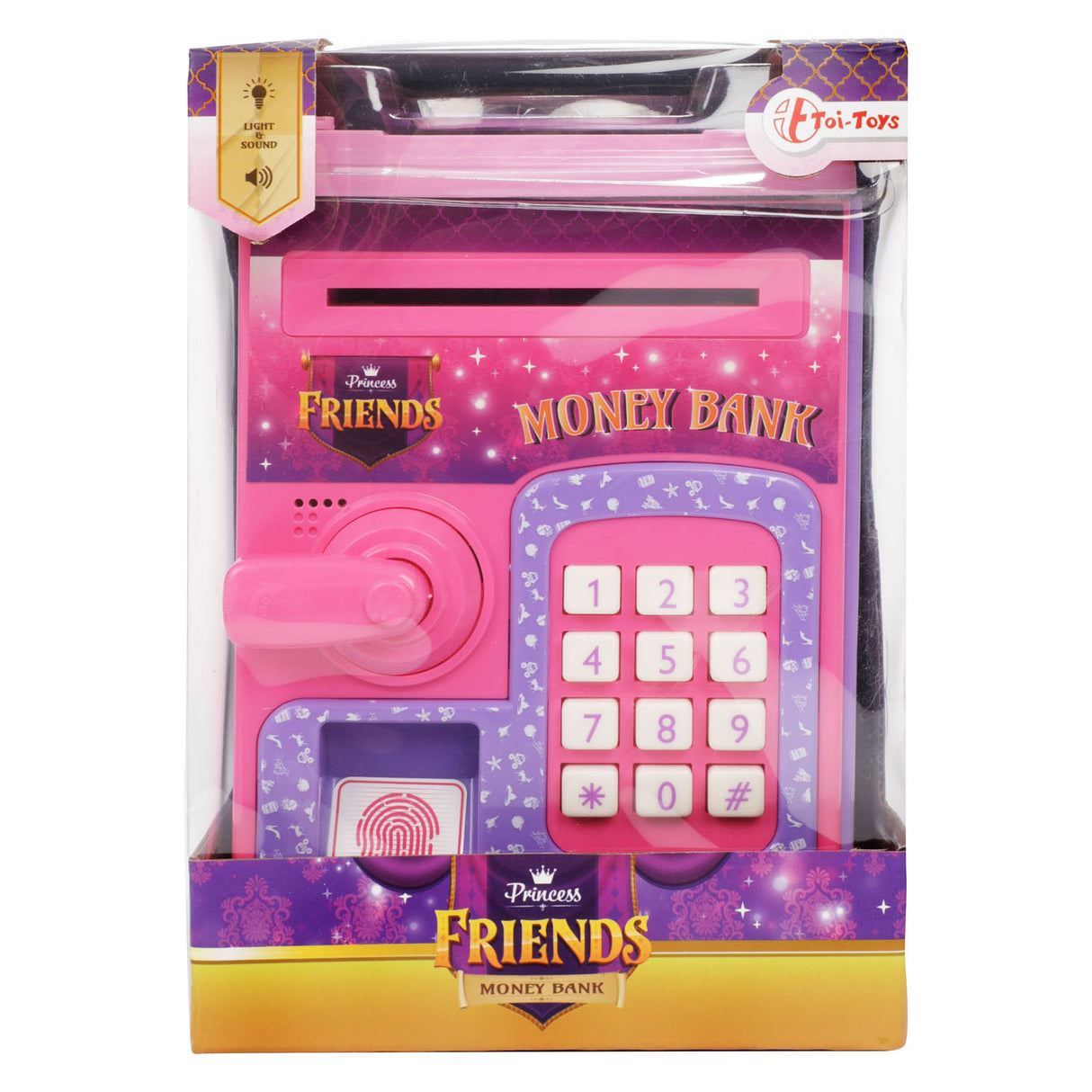 Toi-Toys Friends Money Box Safe With Light and Sound