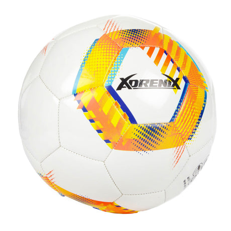 Adrenix fotball hybrid tech 23cm - fargerikt fotball kunstskinn.