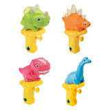 Splash water pistol blocked dinosaur
