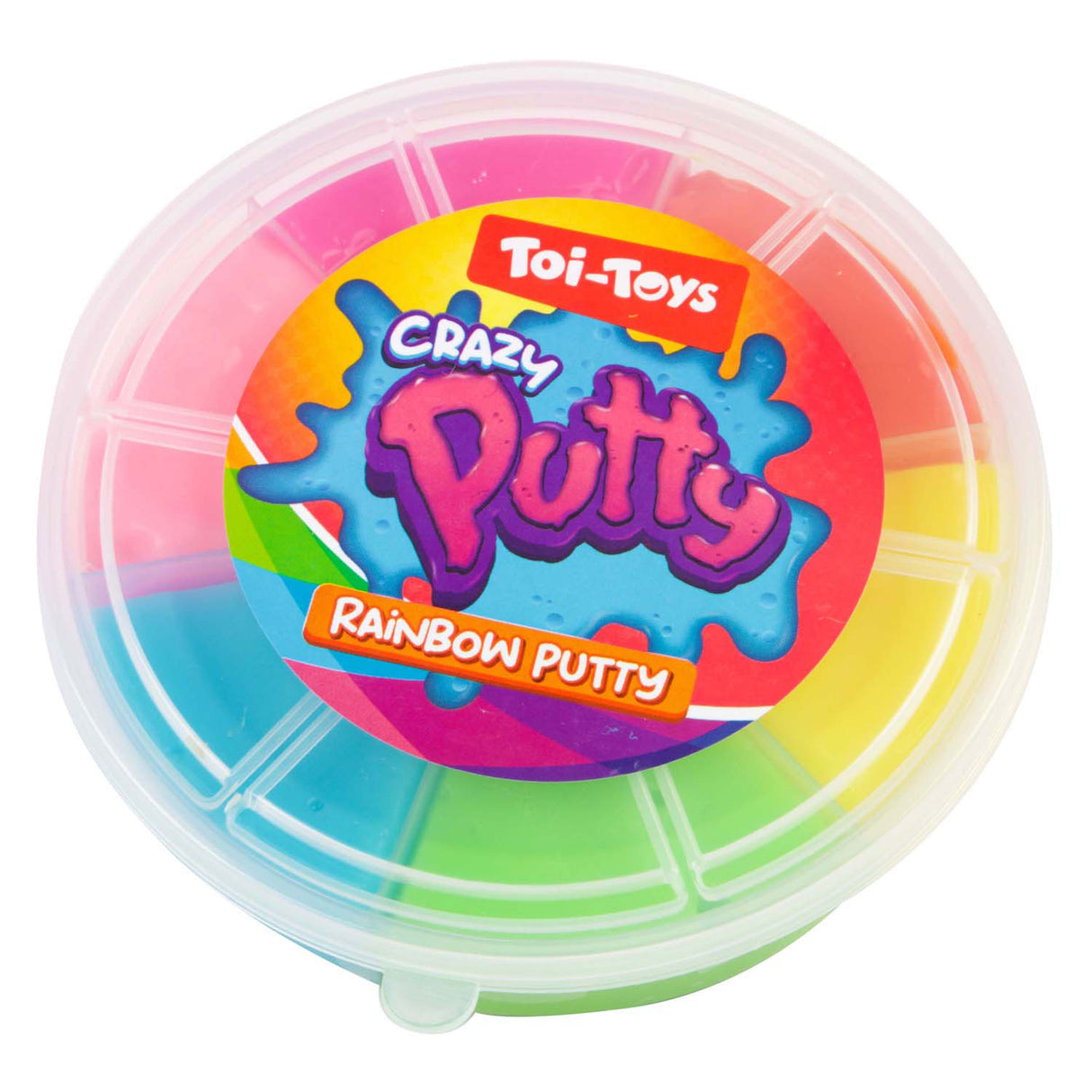 Rainbow Putty, 6 farger