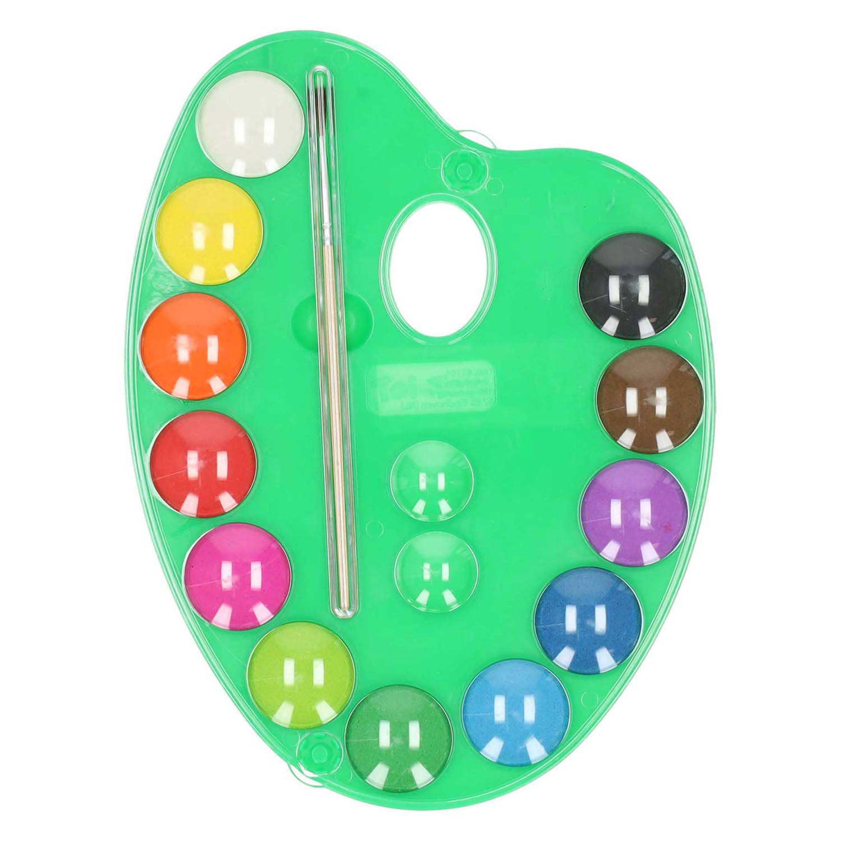 Paleta 12 barev a štětec