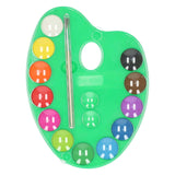 Paleta 12 barev a štětec