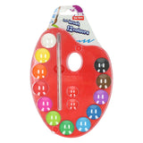 Paleta 12 barev a štětec