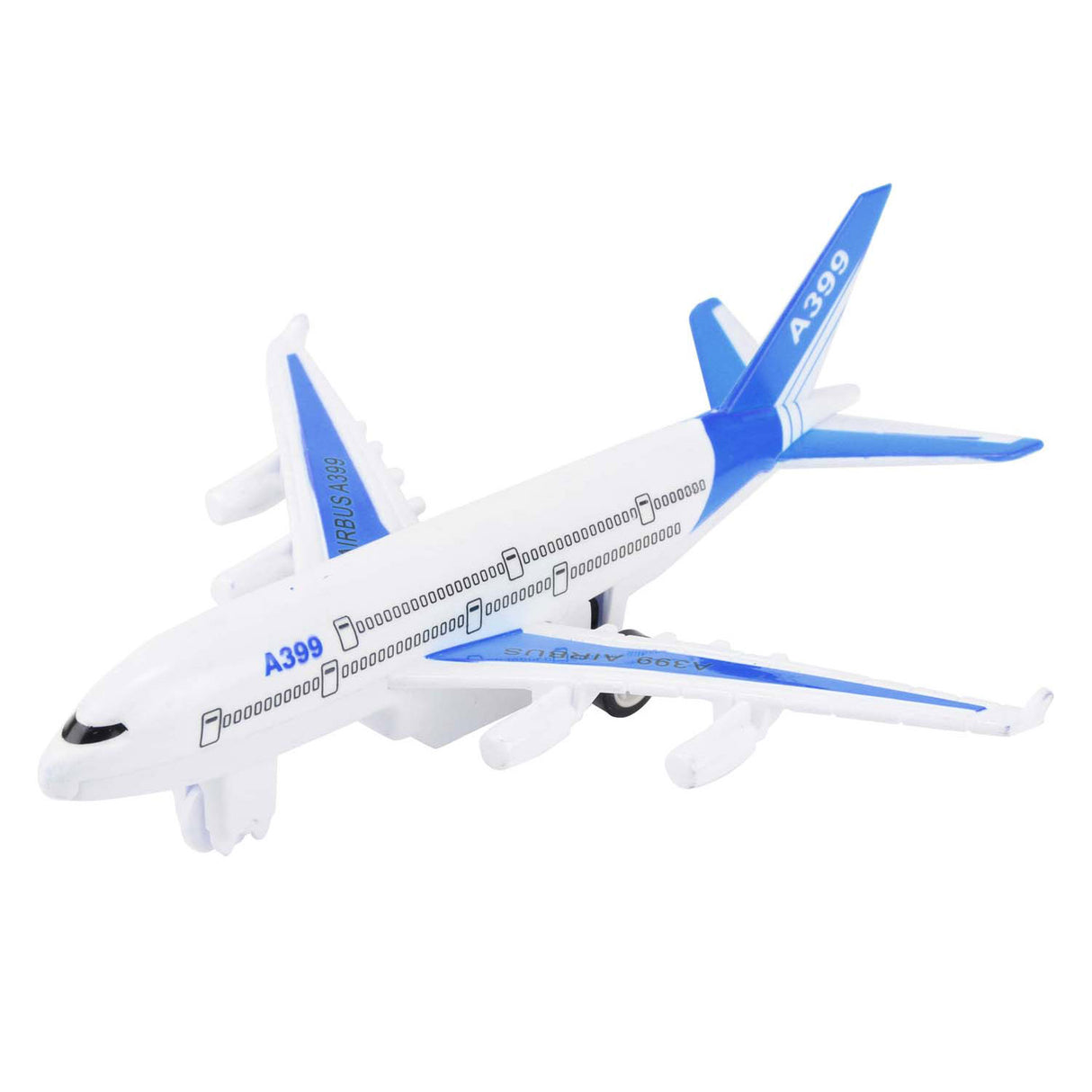 Toi-Toys Vehicool Pull Back Aircraft, 4st.