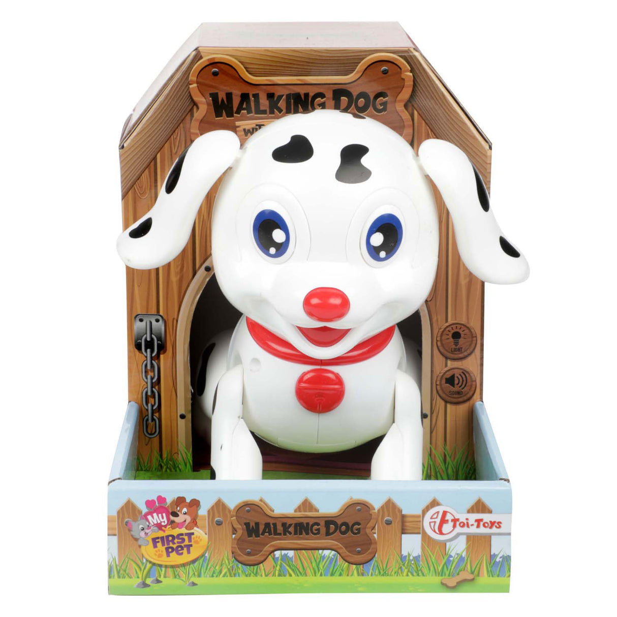 Toi-Toys My first pet interactive dog with light and sound