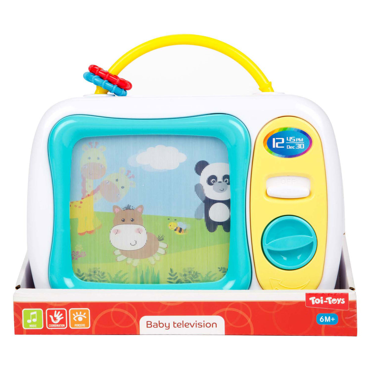 Toi-toys kleng Stäre Baby Televisiouns Déieren mat Toun