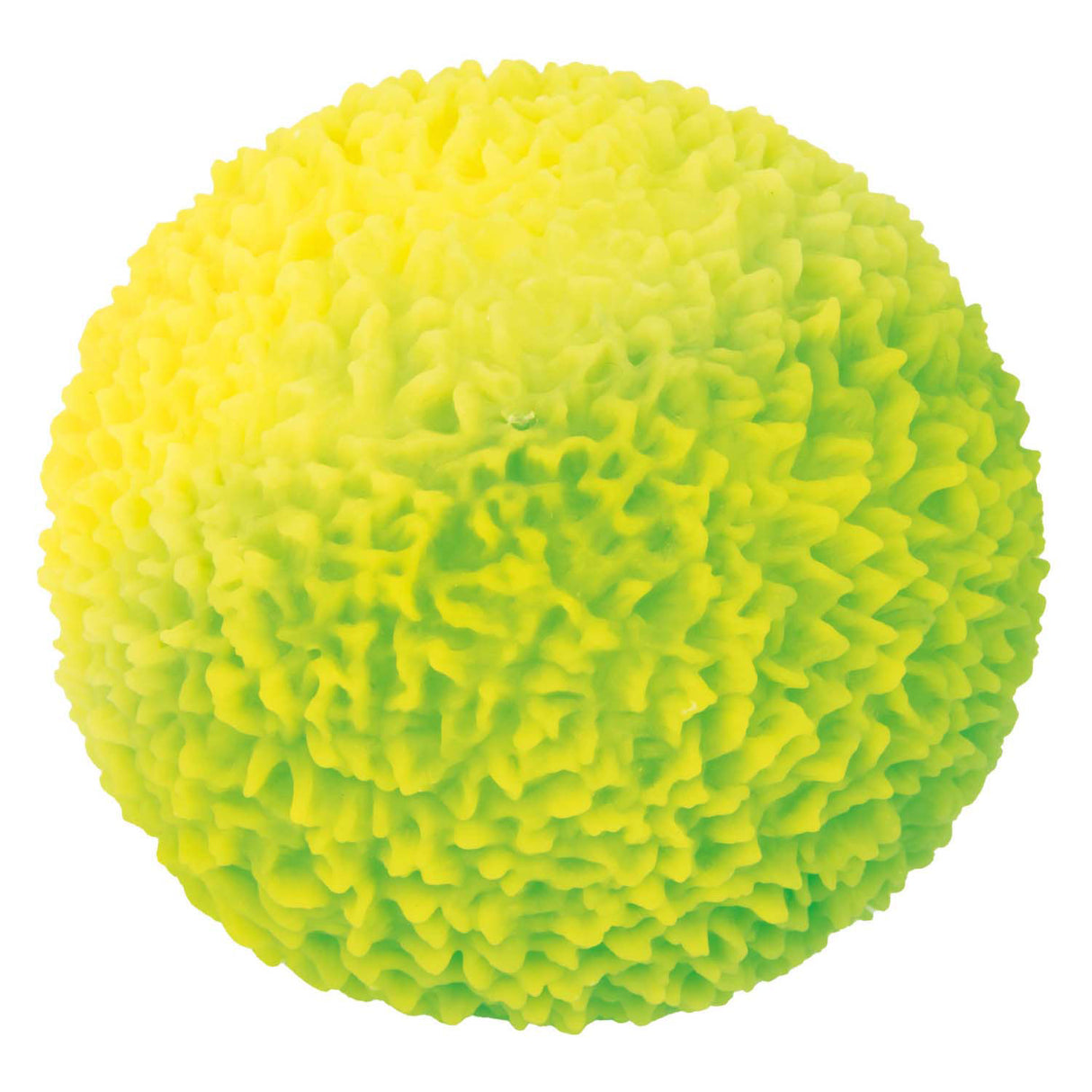 Toi-toys fun textuurknijpbal moss gevuld met foam, 8cm