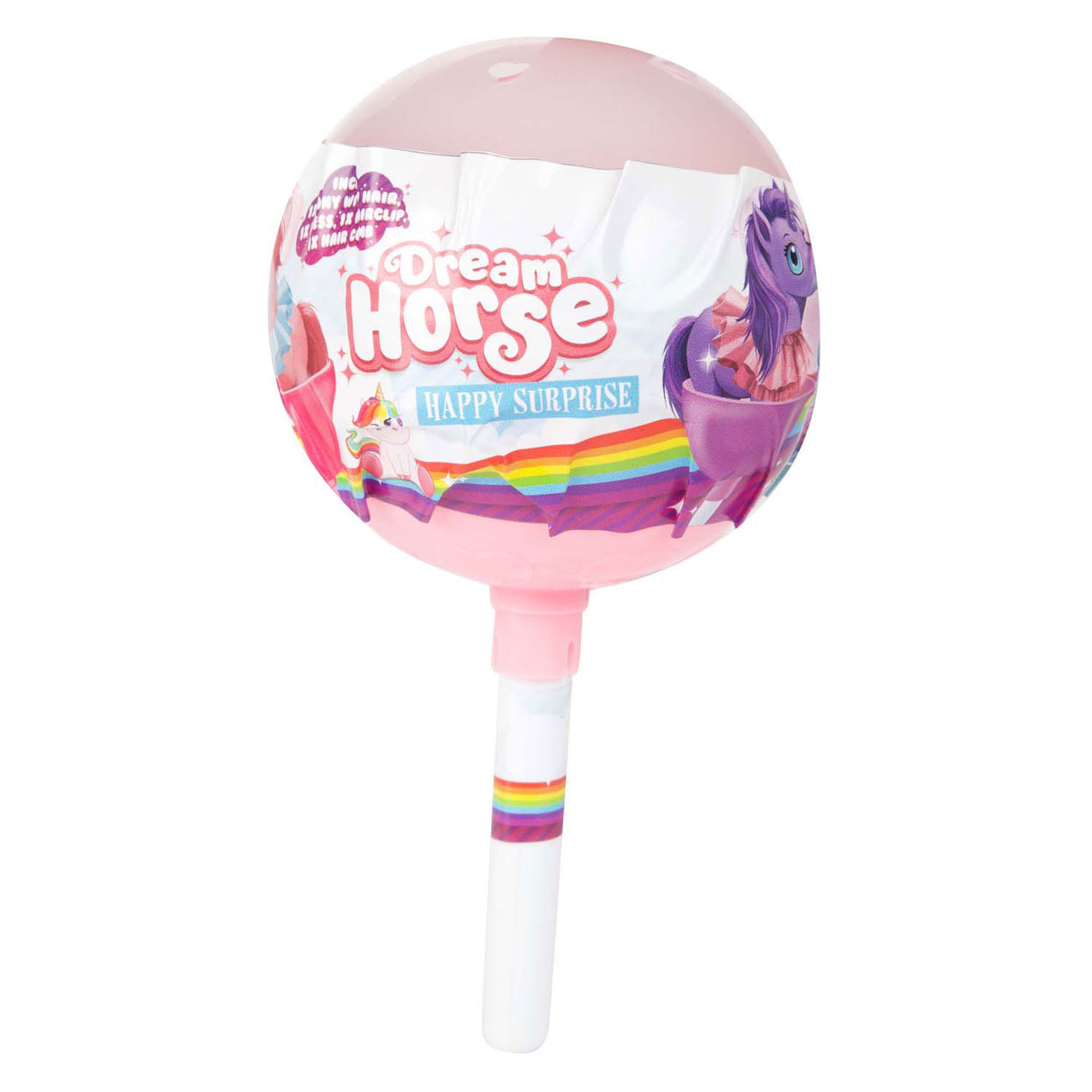 Dream horse surprise lollipop unicorn, 10cm