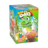 Toi-leker-spill punkterer dino-vulkanen