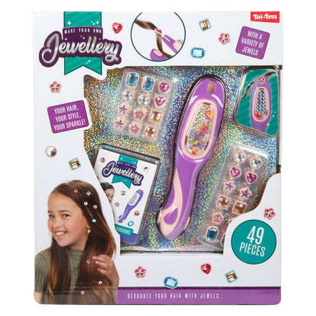 Toi-toys set haar versieren met juwelen - 49dlg.