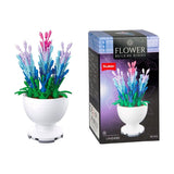 Sluban bouwstenen bloemen in pot