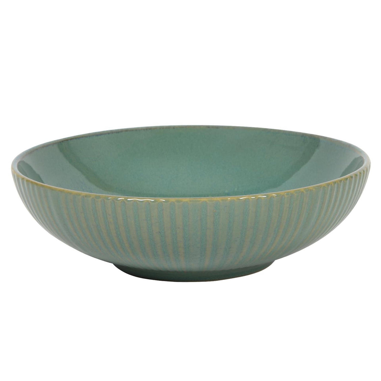 Dype platelinjer havblågrønn ø18cm