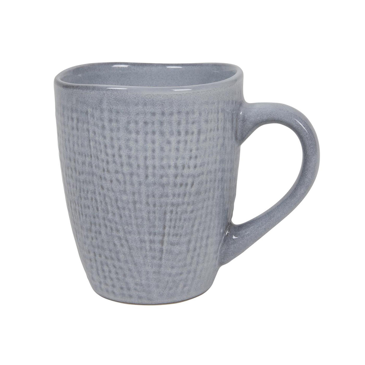 Kaffemugg vävd textilgrå 340ml