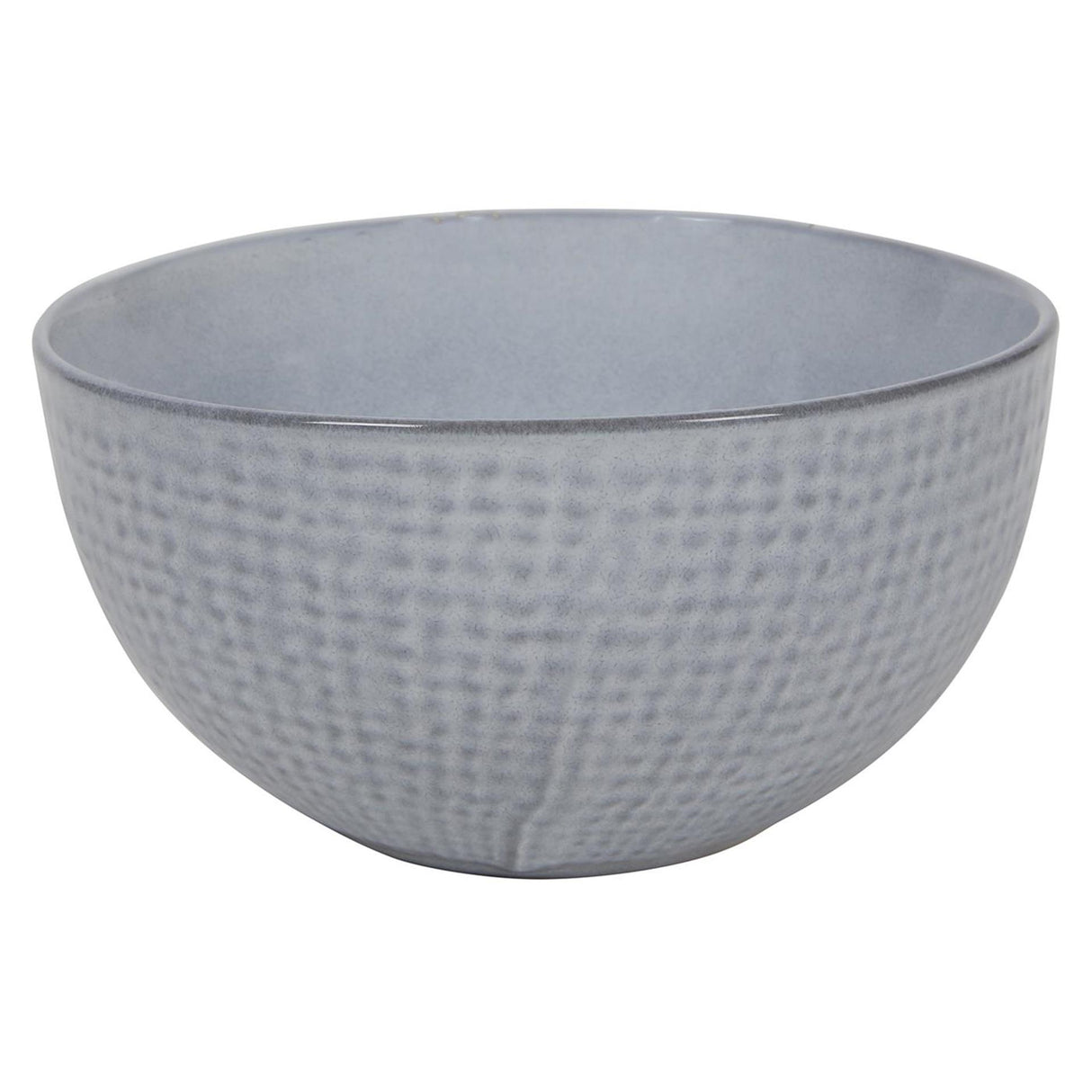 Bowl woven textile gray ø15x7.5cm
