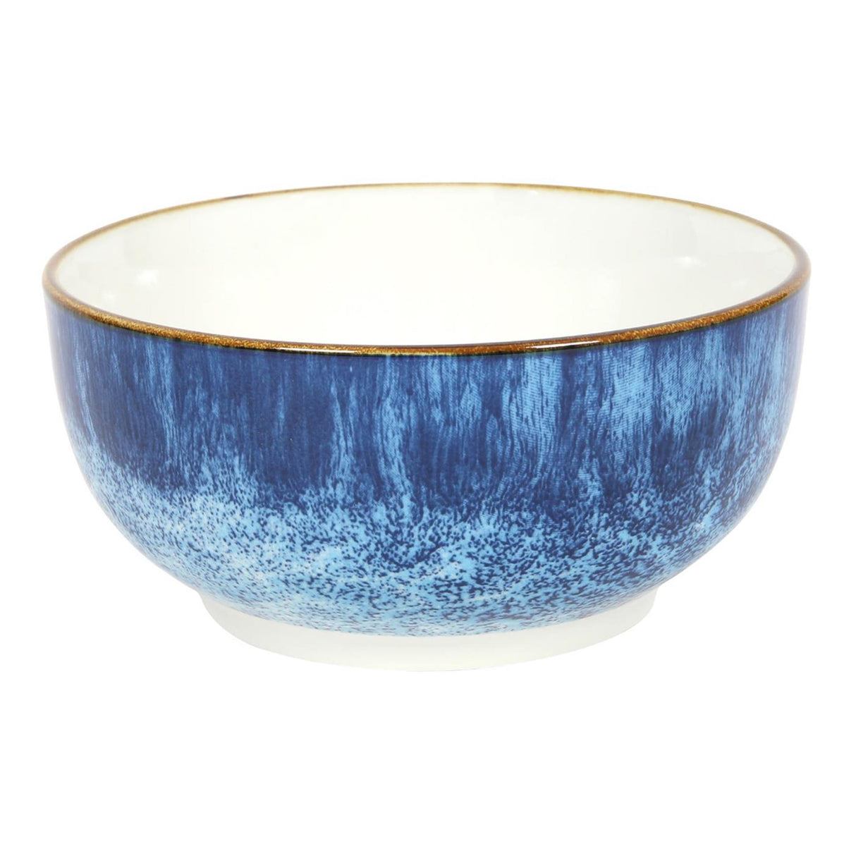 Bowl ø14cm reactive glaze blue 6 pcs