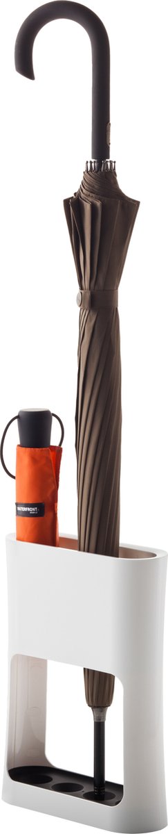 Suporte para guarda-chuva Yamazaki - oval - branco