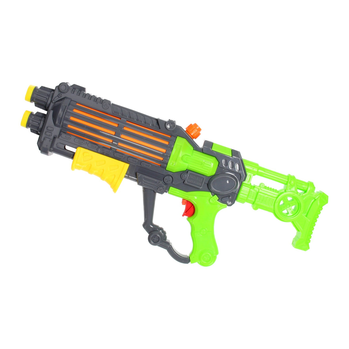Space water pistol with pump - green, 49cm