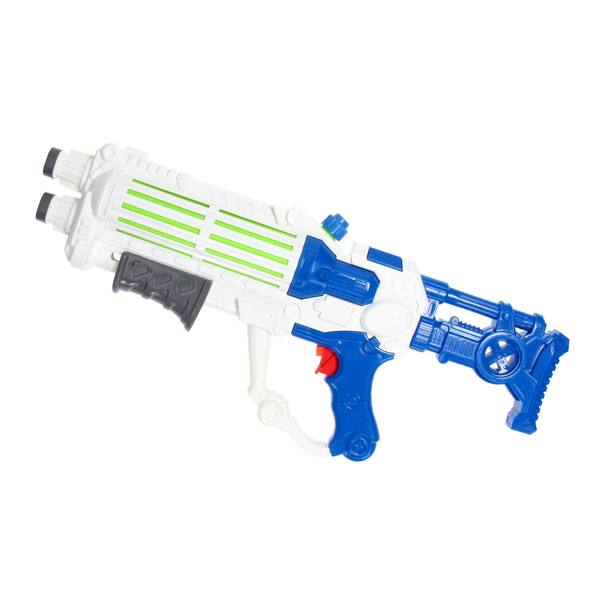 Space water pistol with pump - white, 49cm
