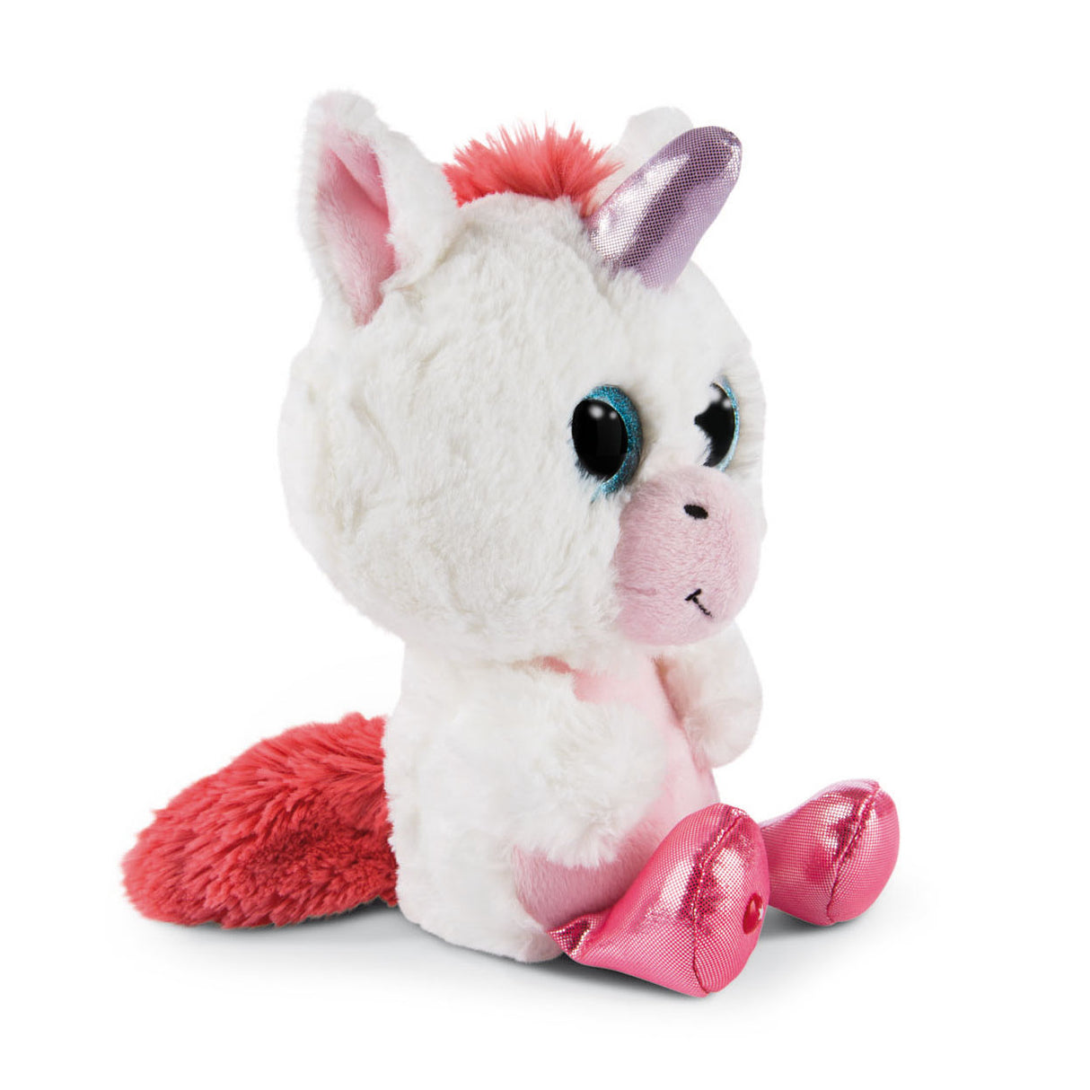 Nici Glubschis Pluchen kuscheln Einhorn milchfrei, 15 cm