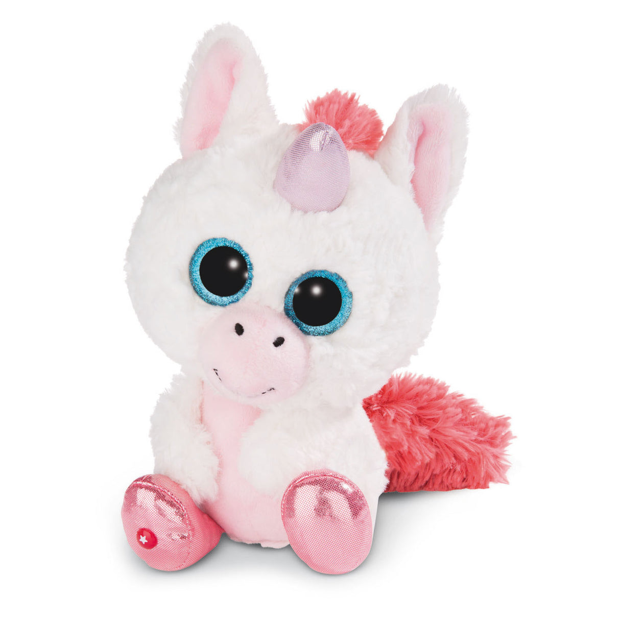 Nici Glubschis Pluchen Hug Unicorn Milky-Free, 25 cm