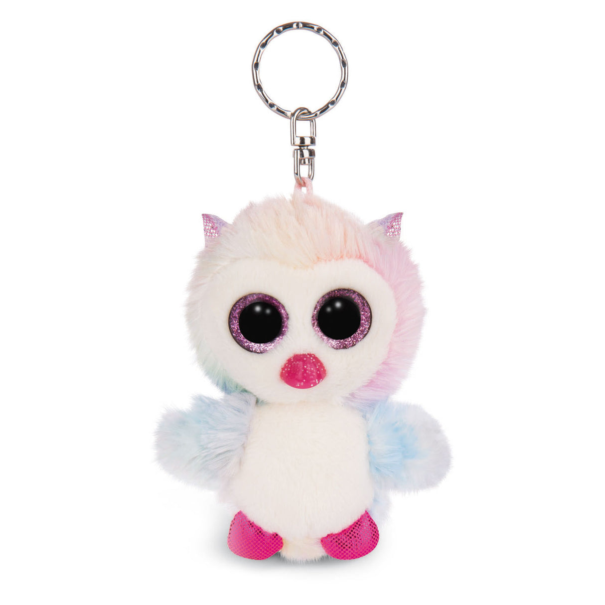 Nici Glubschis Pluchen Keynchain Uil Holly, 9cm