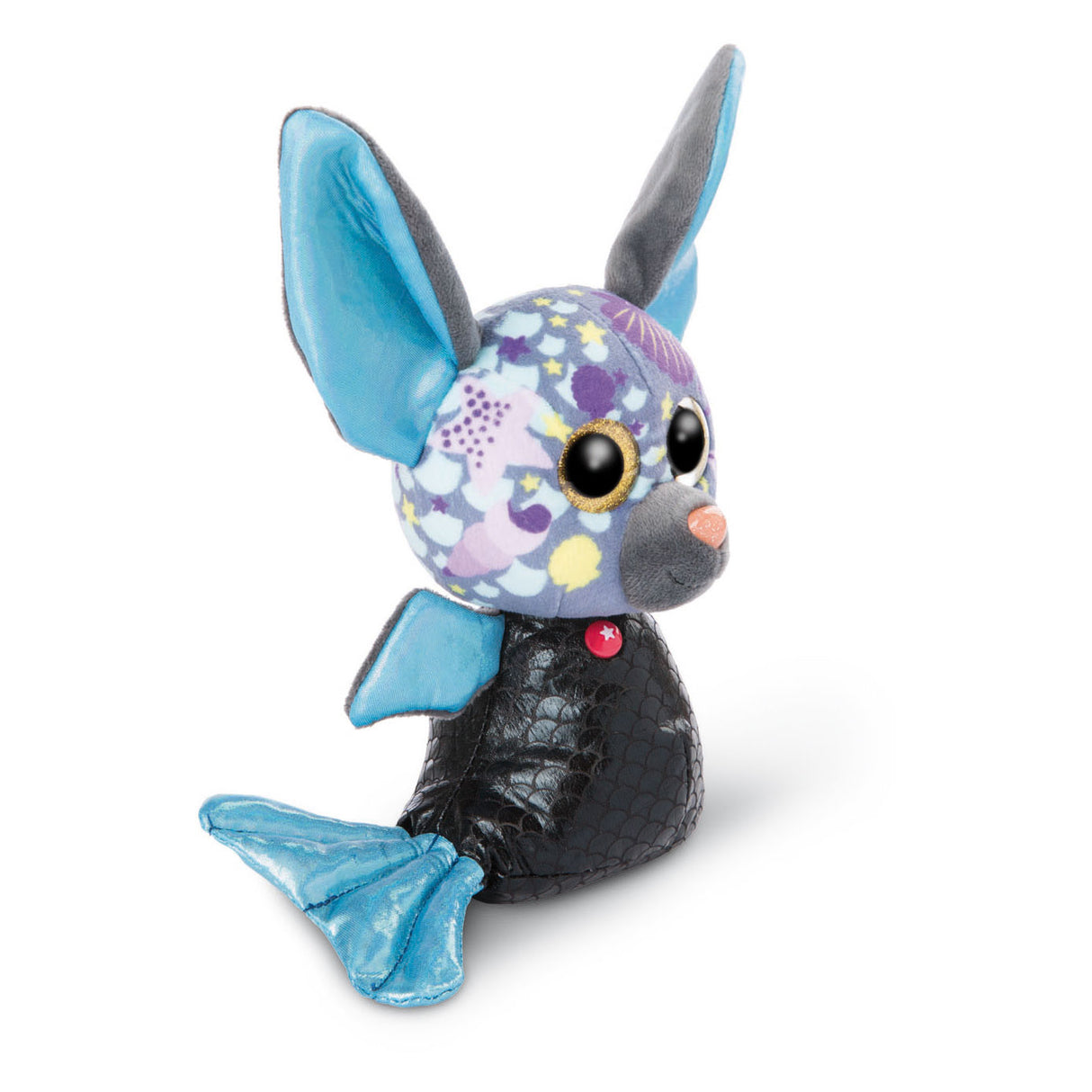 Nici Glubschis Pluchen Cuddly Hug Bat Mermaid Laguna-Lu, 15 cm