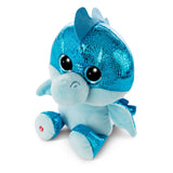 NICI Glubschchis Pusch léif Dragon Blue Jet-Jet, 15cm