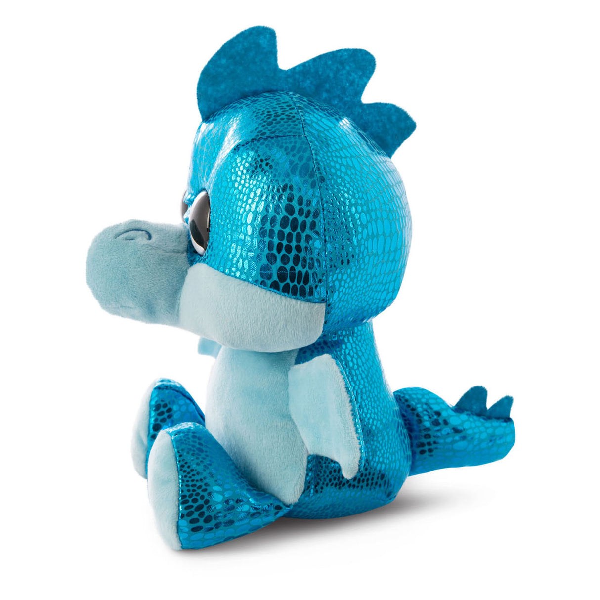 NICI Glubschchis Pusch léif Dragon Blue Jet-Jet, 15cm