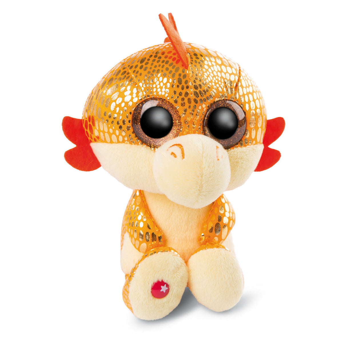 NICI GLUBSCHIS PLUCHEN CUDDLE DRAGON Orange Yo-Yo, 15 cm