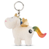 Nici Pluchen Keychain Eenhoorn Regenbogen Yang, 10 cm